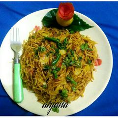 A picture of Spicy garlic vermicelli.