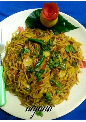 A picture of Spicy garlic vermicelli.