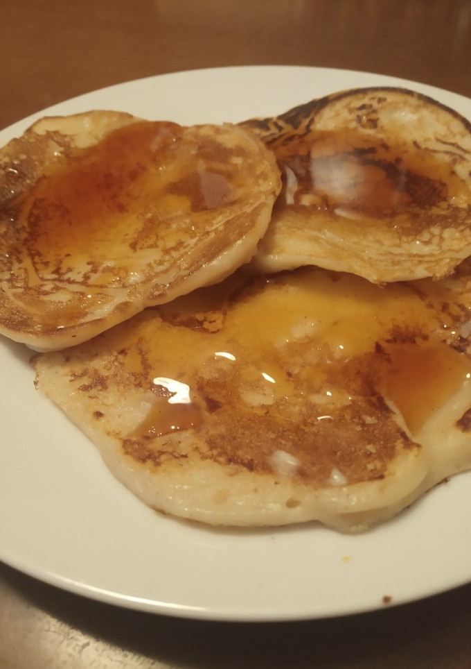 Una foto de Tortitas de yogur: ¡sin huevo!