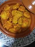 طاجين حمص بالبطاطا