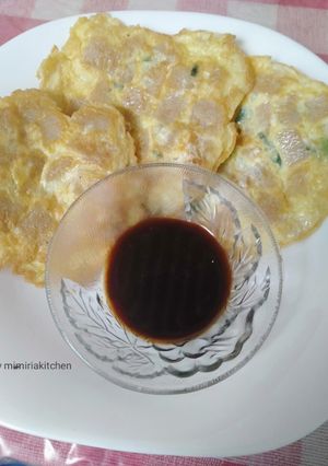 Foto resep Pempek lenggang teflon