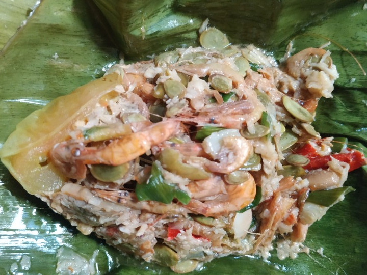 Resep Botok udang petai cina/ mlanding yang Enak Banget