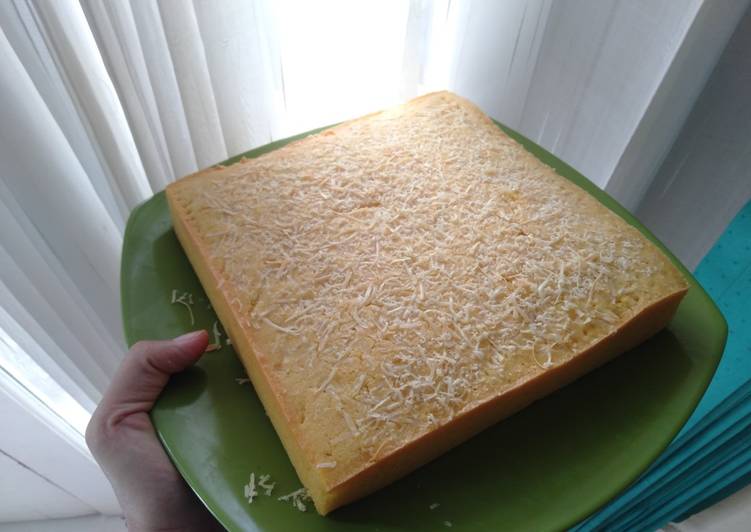 Cara Menyiapkan Cake Labu Kuning, Enak Banget