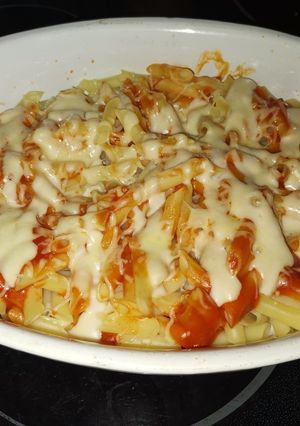Una foto de Macarrones al horno