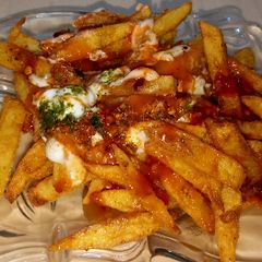 A picture of Colorful fries 🍟.