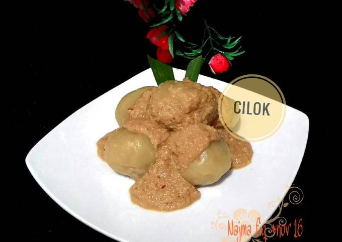 Cilok telur puyuh