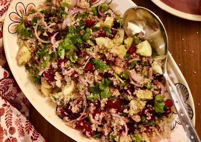 How to Make Award-winning Quinoa and Beetroot Salad