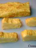 Tamagoyaki o tortilla japonesa enrollada