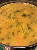 Soupe de légumes du jardin aux vermicelles