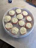 Strawberry Cupcakes with Cream Cheese Icing
