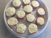 A picture of cupcake icing