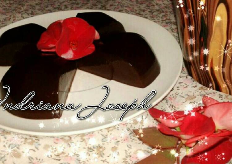 Puding coklat nutrijell