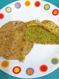 Seasonal Fresh Tuver & hara Lehsan Ka Paratha