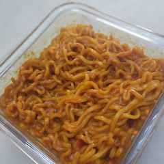 A picture of Homemade Spicy Ramen Noodles🔥🍜🔥.