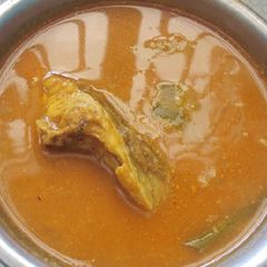 A picture of Coconut fish curry.
