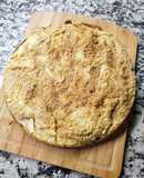 Torta de manzana saludable