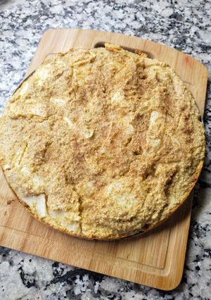 Una foto de Torta de manzana saludable