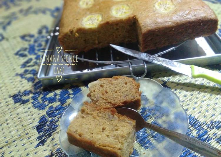 Banana Sponge Cake