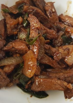 Foto resep Daging cabai hijau