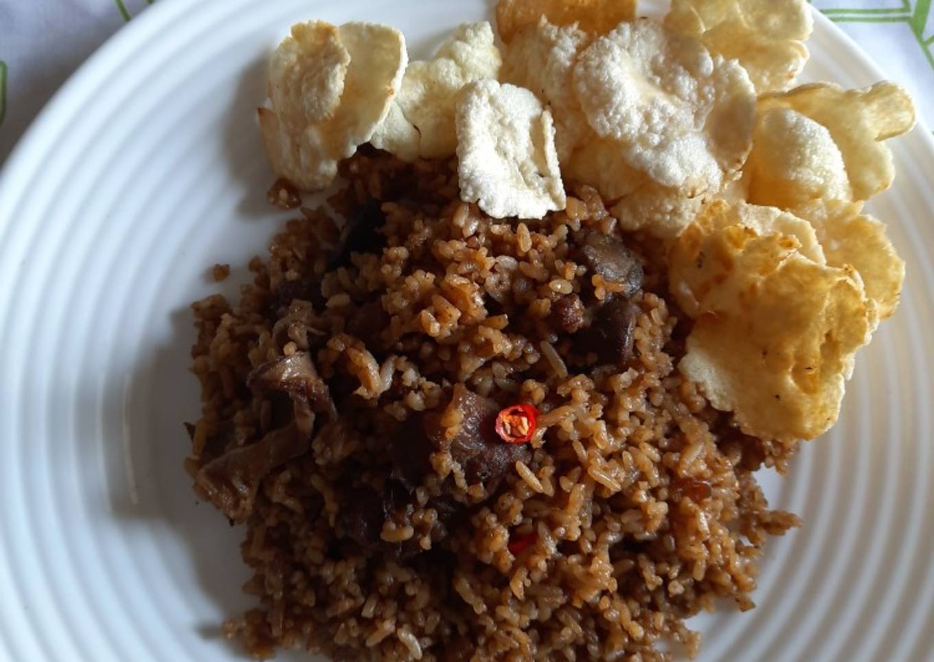 Nasgorkam (nasi goreng kambing) ala Bonsir (Kebon sirih)