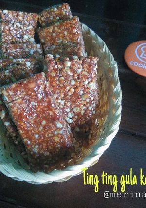 Foto resep Ting ting gula kacang
