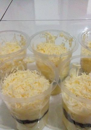 Foto resep Es cream puding cheese cake