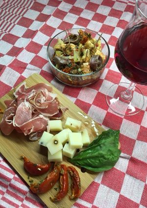 Une photo de Assortiment d'Antipasti