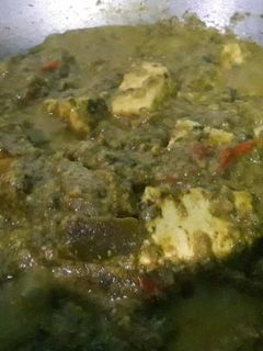 পালং পনির (palang paneer recipe in Bengali) রেসিপির প্রধান ছবি