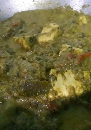 পালং পনির (palang paneer recipe in Bengali) রেসিপির প্রধান ছবি