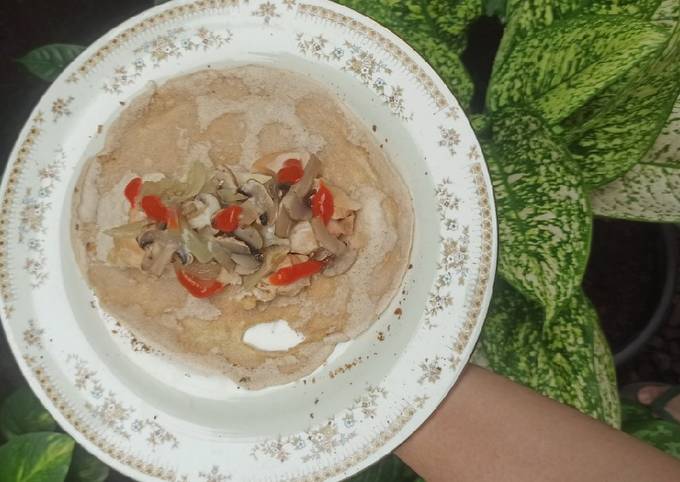 Kebab Oat isi Ayam Jamur