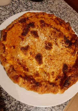 Una foto de Tarta de zapallo Kabutia
