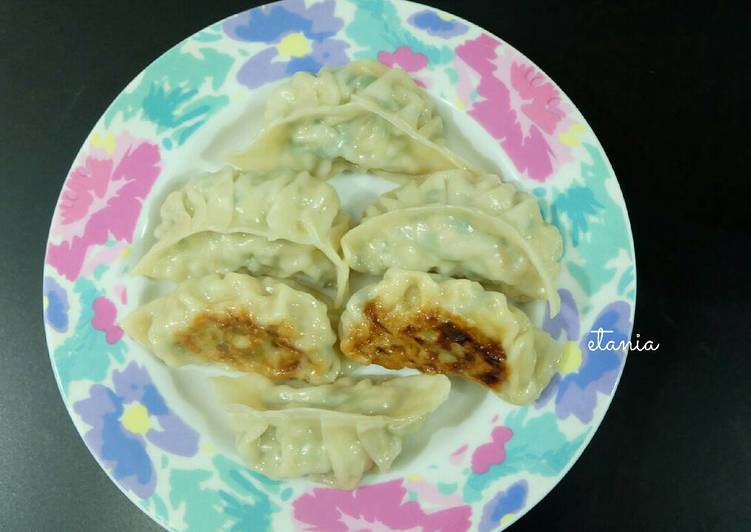 Resep Gyoza ayam / Japanese dumpling yang Bikin Ngiler