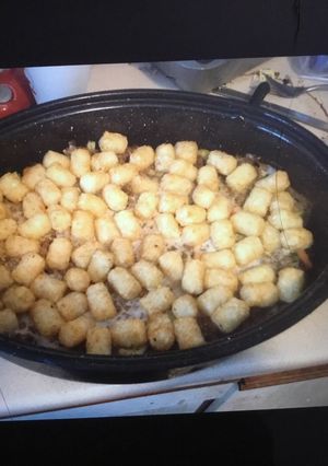 A picture of Tator Tot Casserole.