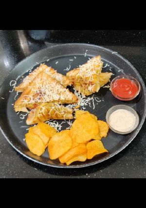 A picture of Mumbai Grilled Sandwich.