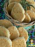 Biscoitinhos de provolone com alecrim