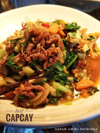 Easy Steps Prepare Recipes Beef Capcay the Delicious Really Delicious.