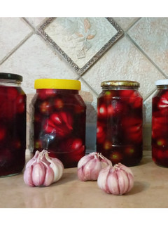 عکسی از دستور سیر ترشی🧄