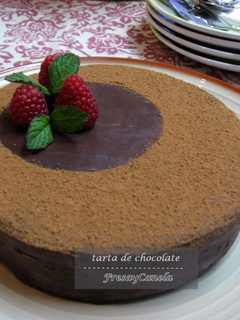 Una foto de Tarta de Chocolate