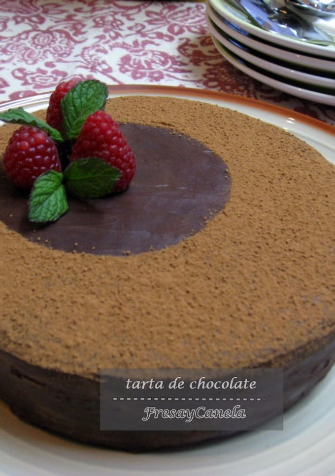 Una foto de Tarta de Chocolate