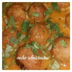 A picture of Malai kofta.