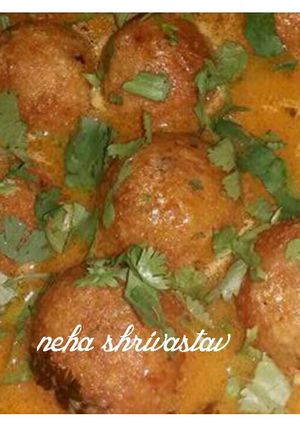 A picture of Malai kofta.