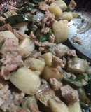 Bistec de res a las carreras