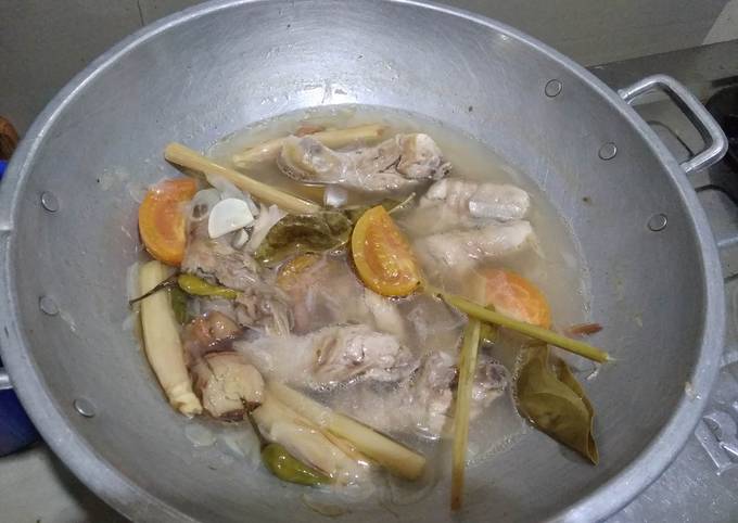 Garang Asem Ayam Simpel (tanpa santan)