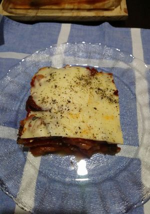 Una foto de Pastel de Berenjenas 🍆