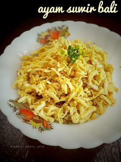 Foto resep 15 - Ayam Suwir Bali