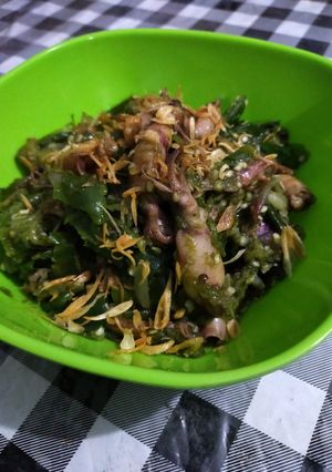 Foto resep Lombok ijo cumi asin jleb