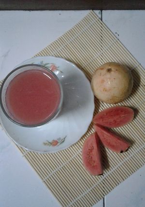 Foto resep Jus jambu merah