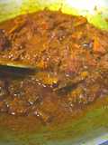 Rendang Kerbau Lado Mudo Minangkabau