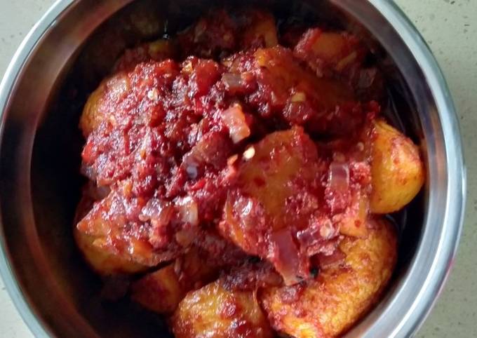 Anti Ribet, Buat Telor Dan kentang balado Simpel