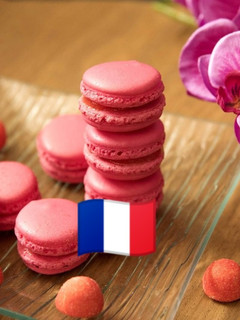 Epres Haribós macaron-inspiráció Aux douceurs de Gaelle konyhájából recept fotója